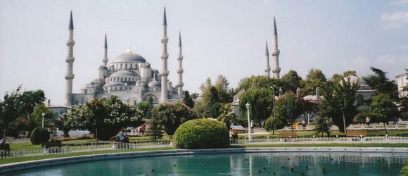 Mešita Sultan Ahmed (Modrá mešita) v Istanbulu