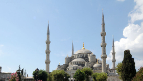 Modrá mešita v Istanbulu Modrá mešita v Istanbulu
