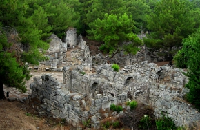 Phaselis - ruiny města