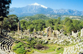 Phaselis - zbytky divadla